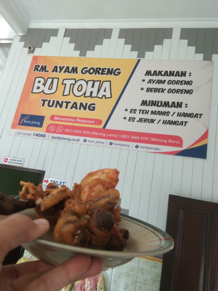 RM Ayam Goreng Bu Toha Menu - Image 1